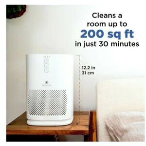 Medify Air Purifier MA-14, H13 True HEPA Activated Carbon - 200 sq ft. (WHITE)